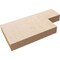 Ekena Millwork 2in. W x 8in. H x 16in. L Chapel Hill Woodgrain TimberThane Rafter Tail, Primed Tan RFTUR02X08X16CHPRCPR - alternate 4